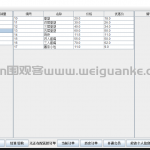 基于swing的外卖系统