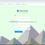在线考试系统-springboot vue