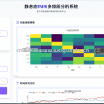 基于GCN-LSTM模型静息态fMRI多频段分析系统